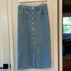 Isabel Marant Etoile Vandy Midi Skirt